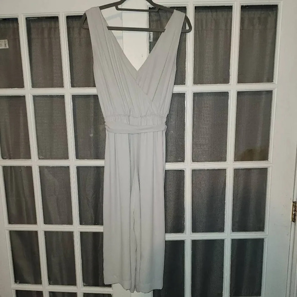 Babaton Aritzia Womens Beige Maximilian Jumpsuit XL - Picture 2 of 5